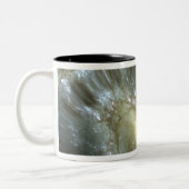 Digitale Galaxie Zweifarbige Tasse (Links)