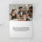 Digitale Geburtskarte Karte (Innenseite)