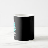 Digitale Gehirn-Tech-Design Kaffeetasse (Mittel)