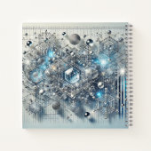 Digitale Geometrie und Molekularstrukturen Notizblock (Rückseite)