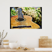 Digitale Gitarre Poster (Küche)