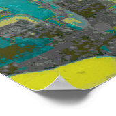 Digitale Häuser Poster (Ecke)