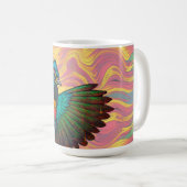 Digitale Henne Kaffeetasse (VorderseiteRechts)