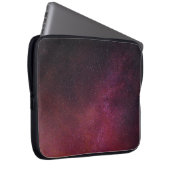 Digitale Hintergrundbilder in Rosa, Rot und Schwar Laptopschutzhülle (Vorne Rechts)