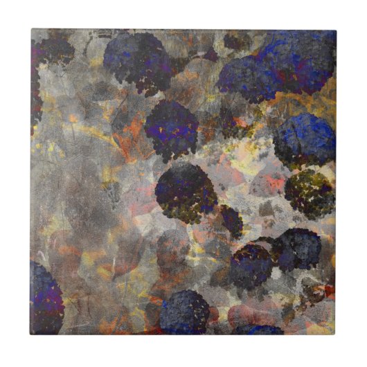 Digitale Hintergrundkunst des Blumenmusters / Blum Fliese (Vorderseite)