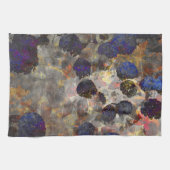 Digitale Hintergrundkunst des Blumenmusters / Blum Geschirrtuch (Horizontal)