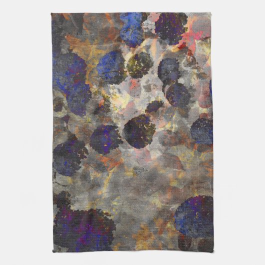 Digitale Hintergrundkunst des Blumenmusters / Blum Geschirrtuch (Vertikal)