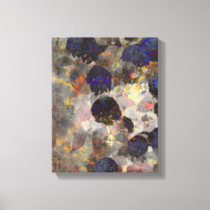 Digitale Hintergrundkunst des Blumenmusters / Blum Leinwanddruck