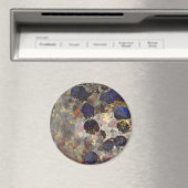 Digitale Hintergrundkunst des Blumenmusters / Blum Magnet (In Situ (Geschirrspüler))