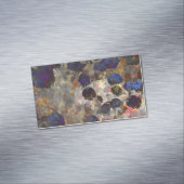 Digitale Hintergrundkunst des Blumenmusters / Blum Magnetische Visitenkarte (Beispiel)