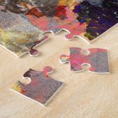Digitale Hintergrundkunst des Blumenmusters / Blum Puzzle (Seite)