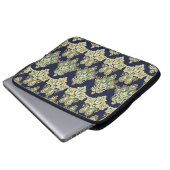 digitale Hintergrundmuster für Aquarellbilder auf  Laptopschutzhülle (Vorne Knopf)