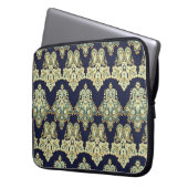 digitale Hintergrundmuster für Aquarellbilder auf  Laptopschutzhülle (Vorderseite Links)