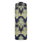 digitale Hintergrundmuster für Aquarellbilder auf  Thermosbecher (Vorderseite)