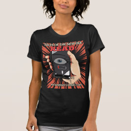 Digitale Horrorgeschichte - Bücher T-Shirt