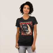Digitale Horrorgeschichte - Bücher T-Shirt (Vorne ganz)