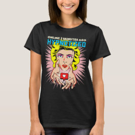 Digitale Horrorgeschichte - Hypnotisiert T-Shirt