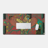 Digitale Hühner Schreibtischunterlage (Tastatur & Maus)