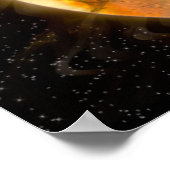 Digitale Illusion in der Weltraumwarnung Poster (Ecke)