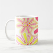 Digitale Illustration der Petals und Dots Spring B Kaffeetasse (Links)