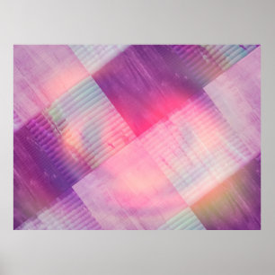 Digitale Illustration mit abstraktem Hintergrund.a Poster