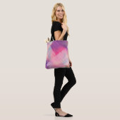 Digitale Illustration mit abstraktem Hintergrund.a Tasche (Am Model)