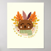 Digitale Illustrations-Nurseries-Dekor Druckbar Poster (Vorne)