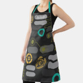 Digitale individuelle Name- und Hintergrundtechnik Schürze (InSitu)