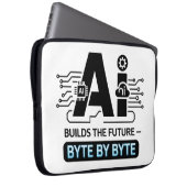 Digitale Innovation Computer Science AI Art Laptopschutzhülle (Vorne Rechts)