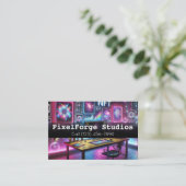 Digitale Innovation der NFT-Creator-Visitenkarte Visitenkarte (Stehend Vorderseite)