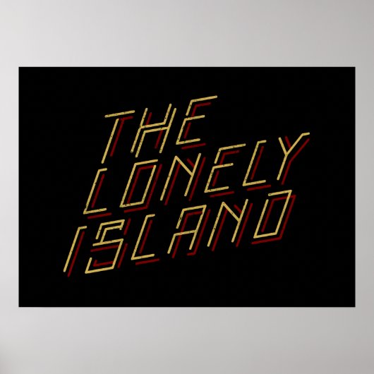 Digitale Insel Poster (Vorne)