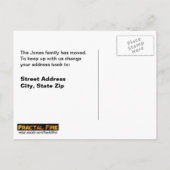 Digitale Kavitation Ankündigungspostkarte (Rückseite)