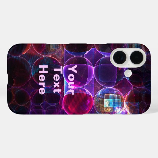 Digitale Kavitation Case-Mate iPhone Hülle (Rückseite (Horizontal))