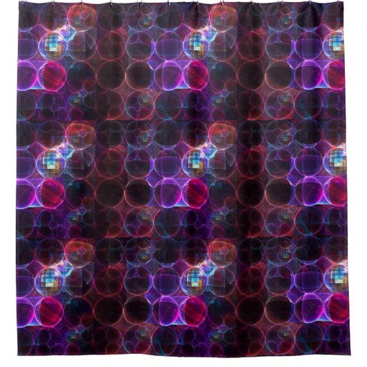 Digitale Kavitation Duschvorhang (Vorderseite)