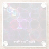 Digitale Kavitation Glasuntersetzer (Rückseite)