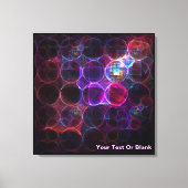 Digitale Kavitation Leinwanddruck (Vorderseite)