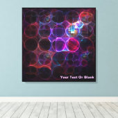 Digitale Kavitation Leinwanddruck (Insitu (Holzboden))