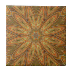 Digitale Keramik der Sonnenblume Tile 4,25" Fliese