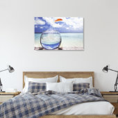 Digitale Komposition Leinwanddruck (Insitu (Schlafzimmer))