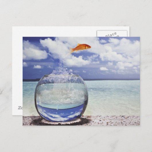 Digitale Komposition Postkarte (Vorne/Hinten)