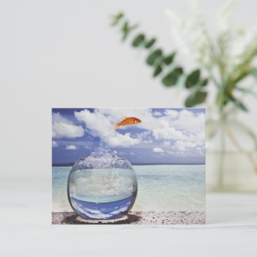 Digitale Komposition Postkarte (Stehend Vorderseite)