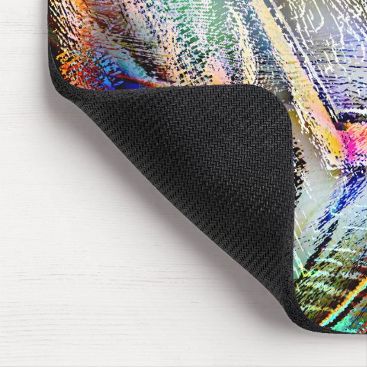Digitale Kratzer mit glänzender und dunkler Touch Mousepad (Ecke)