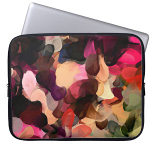 Digitale Kunst abstraktes Muster. Handzeichnung mo Laptopschutzhülle