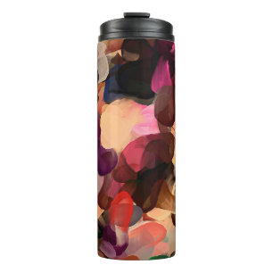 Digitale Kunst abstraktes Muster. Handzeichnung mo Thermosbecher