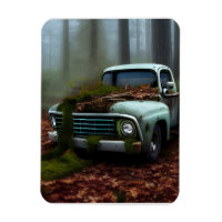 Digitale Kunst auf dem abgefahrenen Lkw