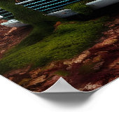 Digitale Kunst auf dem abgefahrenen Lkw Poster (Ecke)