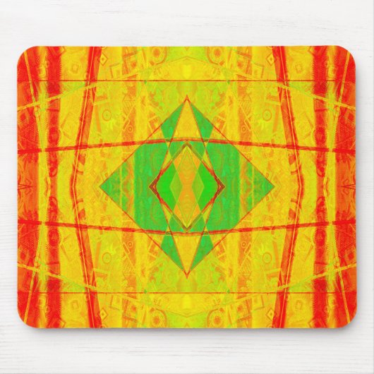 Digitale Kunst Cool Modernes Abstrakt Mousepad (Vorne)