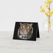Digitale Kunst der bengalischen Tiger Karte (Gelbe Blume)