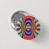 Digitale Kunst der dimensionalen Schnittstelle Button (Vorne & Hinten)