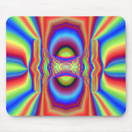Digitale Kunst der dimensionalen Schnittstelle Mousepad (Vorne)